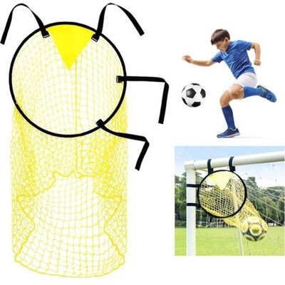 Cible de tir avec filet Équipement dentraînement de football Filet de but But de football Jaune - Publicité Cible de tir avec filet Équipement dentraînement de football Filet de but But de football Jaune - Publicité