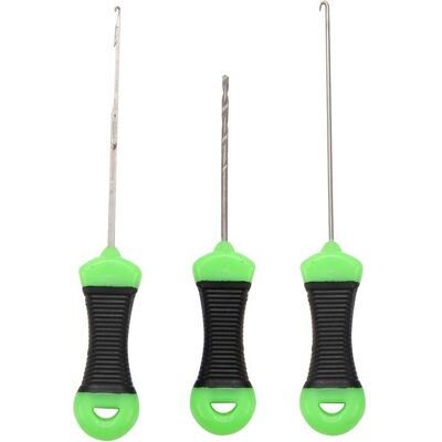 XVX 3pcs aiguilles à appâts pour pêche en plein - Outil de gréement pour bouillettes et bas de ligne - Accessoire de pêche à la carpe Vert - Publicité XVX 3pcs aiguilles à appâts pour pêche en plein - Outil de gréement pour bouillettes et bas de ligne - Accessoire de pêche à la carpe Vert - Publicité