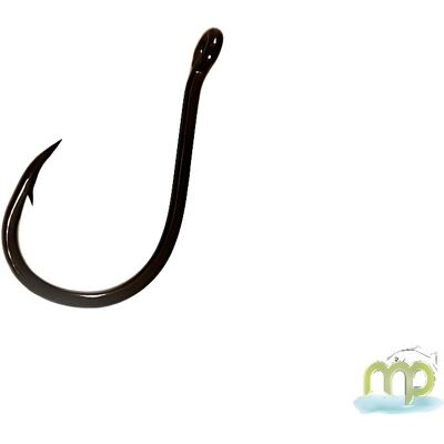 Hameçons Carpe VMC Vanadium 7102 Black Nickel N°8 - Pêche à la bouillette Noir - Publicité Hameçons Carpe VMC Vanadium 7102 Black Nickel N°8 - Pêche à la bouillette Noir - Publicité