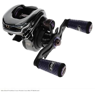 Moulinet Casting - Lews - Pro Ti - Aluminium monobloc - 10+1 roulements - 6.2 oz Noir - Publicité Moulinet Casting - Lews - Pro Ti - Aluminium monobloc - 10+1 roulements - 6.2 oz Noir - Publicité