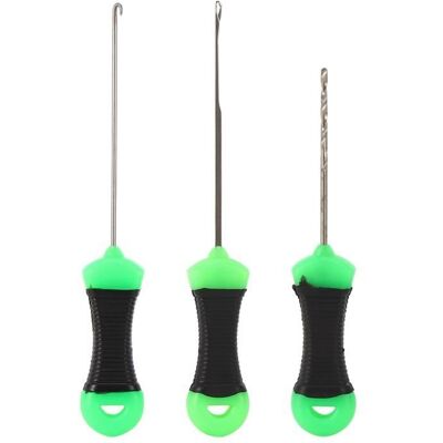SALUTUYA Aiguille dappât de pêche 3pcs Aiguille de Leurre dAppât de Pêche à Carpe en Acier Inoxydable Poignée Ronde sport peche - Publicité SALUTUYA Aiguille dappât de pêche 3pcs Aiguille de Leurre dAppât de Pêche à Carpe en Acier Inoxydable Poignée Ronde sport peche - Publicité
