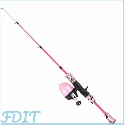 GOTOTOP Combo canne à pêche et moulinet Canne à pêche télescopique pour enfants Kit combiné avec sport materiel ROSE 394 pieds - Publicité GOTOTOP Combo canne à pêche et moulinet Canne à pêche télescopique pour enfants Kit combiné avec sport materiel ROSE 394 pieds - Publicité