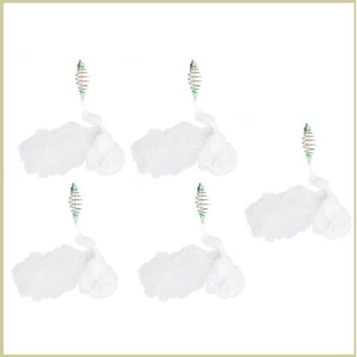 COCOSITY Filet de pêche en mer 5 pièces filet de pêche à 5 mailles pour petits poissons pour la pêche flottante ou la pêche de fond - Publicité COCOSITY Filet de pêche en mer 5 pièces filet de pêche à 5 mailles pour petits poissons pour la pêche flottante ou la pêche de fond - Publicité