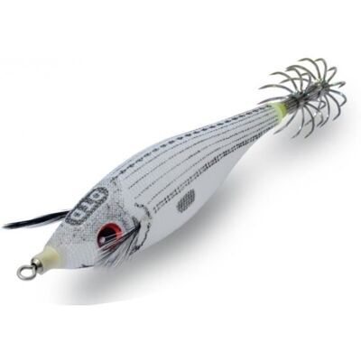 Turlutte - DTD - Bijela Gira - N°3 - 80mm - 13.2g - Pêche calamars Blanc - Publicité Turlutte - DTD - Bijela Gira - N°3 - 80mm - 13.2g - Pêche calamars Blanc - Publicité