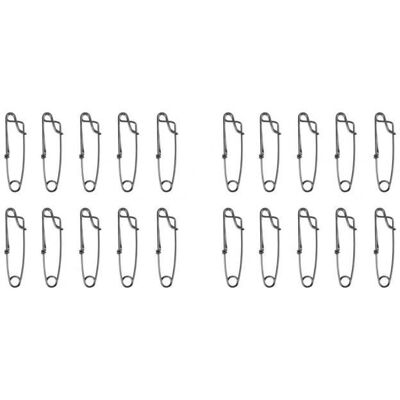 20pcs Emerillon Agrafe à Pêche Connecteur Accessoire pour Canne à Pêche à la Mouche - MAGIDEAL - Mixte - Adulte - Publicité 20pcs Emerillon Agrafe à Pêche Connecteur Accessoire pour Canne à Pêche à la Mouche - MAGIDEAL - Mixte - Adulte - Publicité