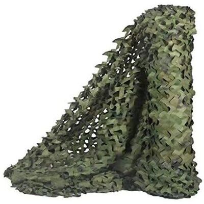 OROTECH Rouleau de filet de camouflage grand format – protection solaire idéale – camouflage jungle – 15 m x 3 m Vert - Publicité OROTECH Rouleau de filet de camouflage grand format – protection solaire idéale – camouflage jungle – 15 m x 3 m Vert - Publicité