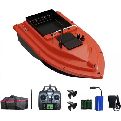 LOKEEVAN Bateau Amorceur Télécommandé de Pêche avec GPS Bateau dappât Intelligent Étanche 300m Charge de 2 Kg Croisière a Vitesse Fixe Rouge - Publicité LOKEEVAN Bateau Amorceur Télécommandé de Pêche avec GPS Bateau dappât Intelligent Étanche 300m Charge de 2 Kg Croisière a Vitesse Fixe Rouge - Publicité