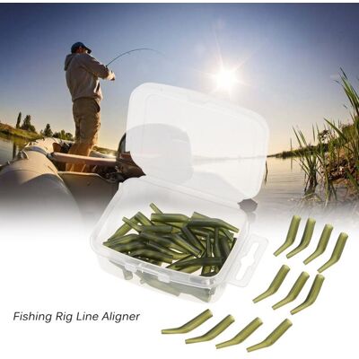 SHIPENOPHY SHI-50 Pièces Aligneurs de Ligne pour Pêche à la Carpe - Anti-Enchevêtrement - Taille Grande - Accessoires de Montage Hair Rig - Publicité SHIPENOPHY SHI-50 Pièces Aligneurs de Ligne pour Pêche à la Carpe - Anti-Enchevêtrement - Taille Grande - Accessoires de Montage Hair Rig - Publicité