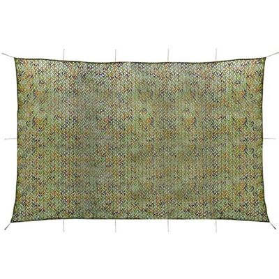 Filet de camouflage avec sac de rangement - vidaXL - tissu oxford - polyester - 6 x 7 m 5731042 Vert - Publicité Filet de camouflage avec sac de rangement - vidaXL - tissu oxford - polyester - 6 x 7 m 5731042 Vert - Publicité
