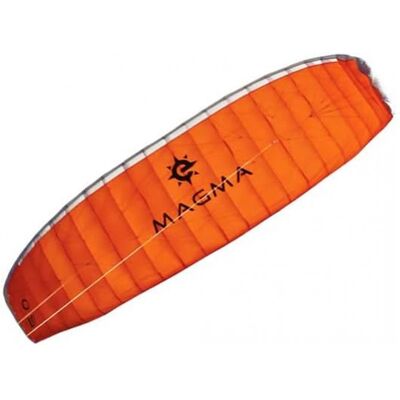 Ailes de traction 4 lignes - Elliot - Magma III 4.0 - Orange - Kitesurf - Facile à piloter Orange - Publicité Ailes de traction 4 lignes - Elliot - Magma III 4.0 - Orange - Kitesurf - Facile à piloter Orange - Publicité