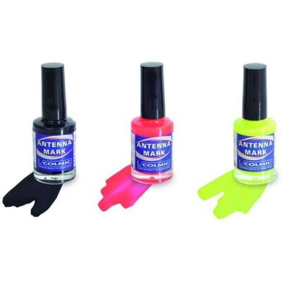 Colmic Mark Vernis Pour Antennes Accessoire Flotteur de Pêche en Mer Rivière et Lac - Publicité Colmic Mark Vernis Pour Antennes Accessoire Flotteur de Pêche en Mer Rivière et Lac - Publicité