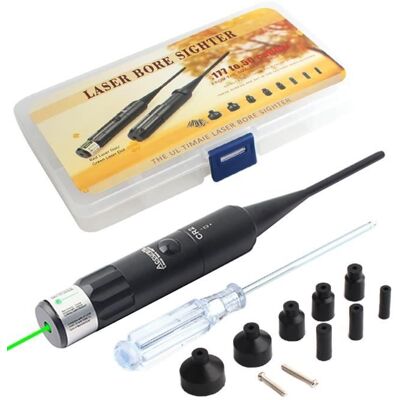 Pointeur Laser - SURENHAP - Sighter - Vert - Aluminium - 300 verges Vert - Publicité Pointeur Laser - SURENHAP - Sighter - Vert - Aluminium - 300 verges Vert - Publicité