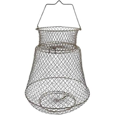 Panier De Poisson Fil Avec Le Panier De Poisson De Poisson De Fer Avec Garde De Poisson De Fer Avec Poignée Blanc - Publicité Panier De Poisson Fil Avec Le Panier De Poisson De Poisson De Fer Avec Garde De Poisson De Fer Avec Poignée Blanc - Publicité
