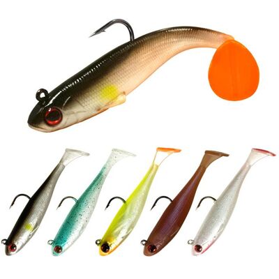 HUEIHWOH® Leurres Souples de Pêche Pré-mâchés Matériel de Pêche Toutes Conditions pour Bass Trout Walleye Crappie Fishing Jigs - Publicité HUEIHWOH® Leurres Souples de Pêche Pré-mâchés Matériel de Pêche Toutes Conditions pour Bass Trout Walleye Crappie Fishing Jigs - Publicité