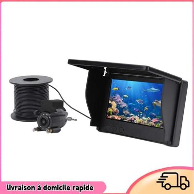 DILWE Caméra de Pêche Sous-marine 1080P Haute Définition Grand écran Détecteur de Poisson pour la Pêche sur Glace Noir - Publicité DILWE Caméra de Pêche Sous-marine 1080P Haute Définition Grand écran Détecteur de Poisson pour la Pêche sur Glace Noir - Publicité