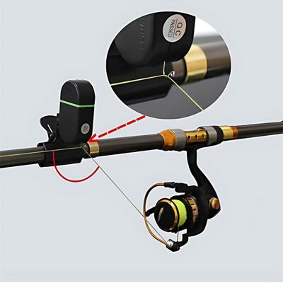 Alarme électronique de morsure de poisson capteur de morsure indicateur dalerte sonore de morsure de poisson - Publicité Alarme électronique de morsure de poisson capteur de morsure indicateur dalerte sonore de morsure de poisson - Publicité