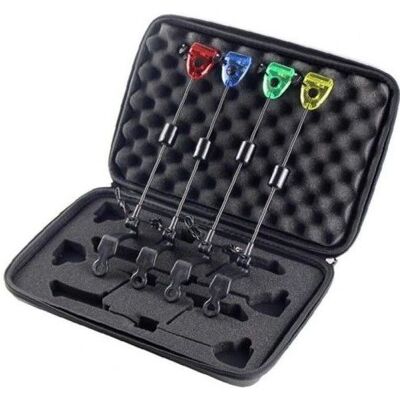 Alarme de morsure de pêche - Swinger - LED - 4 couleurs - Accessoire carpe - Publicité Alarme de morsure de pêche - Swinger - LED - 4 couleurs - Accessoire carpe - Publicité