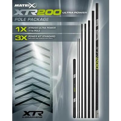 Accessoires pour pêche Matrix XTR200 Noir - Publicité Accessoires pour pêche Matrix XTR200 Noir - Publicité