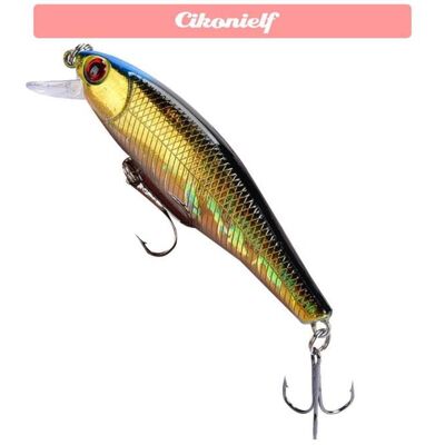 zerone appâts de pêche 3 pièces leurres de pêche impression 3D appât dur manivelle appâts coulant Wobbler triple sport peche - Publicité zerone appâts de pêche 3 pièces leurres de pêche impression 3D appât dur manivelle appâts coulant Wobbler triple sport peche - Publicité