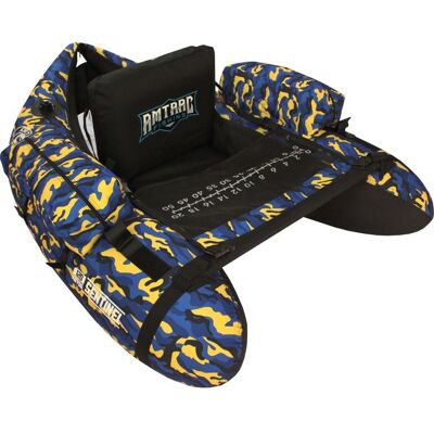 Float Tube Amtrac Fishing Sentinel 120 - Abyss camo Bleu - Publicité Float Tube Amtrac Fishing Sentinel 120 - Abyss camo Bleu - Publicité