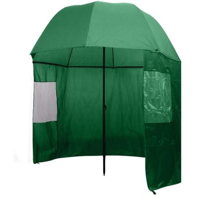 vidaXL Parapluie de pêche Vert 300x240 cm Vert - Publicité vidaXL Parapluie de pêche Vert 300x240 cm Vert - Publicité