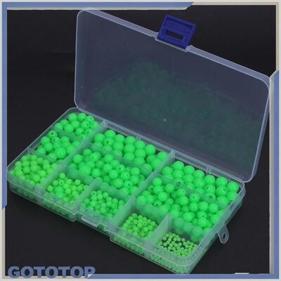 GOTOTOP Perle de pêche 820 Perles de Pêche Multi-modèles Perles Lumineuses Antidérapantes et Colorées pour Leurres sport pack - Publicité GOTOTOP Perle de pêche 820 Perles de Pêche Multi-modèles Perles Lumineuses Antidérapantes et Colorées pour Leurres sport pack - Publicité