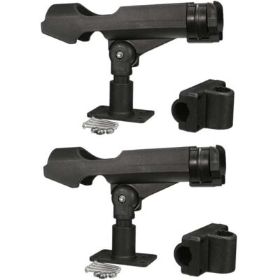 Support de Tige de Verrouillage de Puissance Porte-Canne à pêche en Kayak de 2 pcs Porte-Canne à pêche réglable à 360 degrés Blanc - Publicité Support de Tige de Verrouillage de Puissance Porte-Canne à pêche en Kayak de 2 pcs Porte-Canne à pêche réglable à 360 degrés Blanc - Publicité