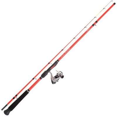 Canne casting Daiwa SE B SD 240 HAF + Q8 30 Fm 30-150g Rouge - Publicité Canne casting Daiwa SE B SD 240 HAF + Q8 30 Fm 30-150g Rouge - Publicité
