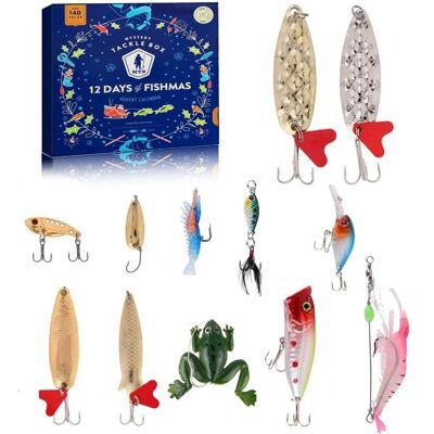 XVX Leurres Cuillère Métal 10 Pièces - Hameçons Inclus - Pêche Mer/Rivière (Truite/Brochet) - Publicité XVX Leurres Cuillère Métal 10 Pièces - Hameçons Inclus - Pêche Mer/Rivière (Truite/Brochet) - Publicité