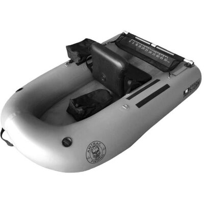 Float Tube Amtrac Fishing Storm 180 - Urban Grey Gris - Publicité Float Tube Amtrac Fishing Storm 180 - Urban Grey Gris - Publicité