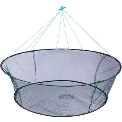 100cm Filets de pêcheFilet de pêche Pliant Filet Crabe Filet de pêche Portable piège à Mailles de pêche pour ménés Homard - Publicité 100cm Filets de pêcheFilet de pêche Pliant Filet Crabe Filet de pêche Portable piège à Mailles de pêche pour ménés Homard - Publicité