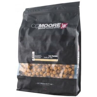 Bouillettes CCMoore Live System Shelf Life 1kg - noir mat/rouge foncé - 10 mm Noir - Publicité Bouillettes CCMoore Live System Shelf Life 1kg - noir mat/rouge foncé - 10 mm Noir - Publicité
