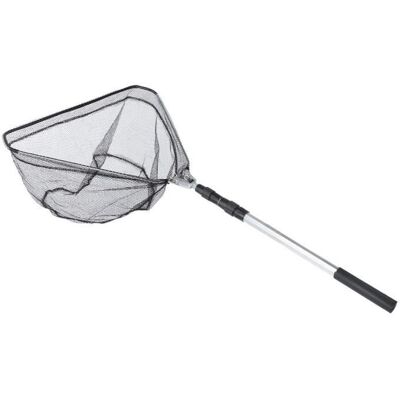 Epuisette de pêche pliante 1.5M Epuisette pliante pour la pêche avec poignée télescopique - Publicité Epuisette de pêche pliante 1.5M Epuisette pliante pour la pêche avec poignée télescopique - Publicité