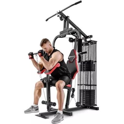 Atlas Gym à Domicile HS-1044K - Équipement multifonction - Publicité Atlas Gym à Domicile HS-1044K - Équipement multifonction - Publicité