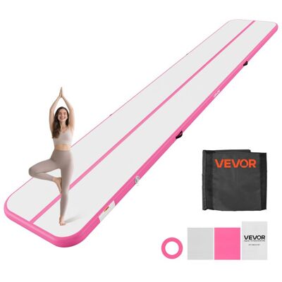 Tapis de Gymnastique Gonflable 6x1 m-VEVOR-avec Gonfleur Gym Maison Rose pour Cheerleading Yoga Acrobatie Fitness Épaisseur 10 cm - Publicité Tapis de Gymnastique Gonflable 6x1 m-VEVOR-avec Gonfleur Gym Maison Rose pour Cheerleading Yoga Acrobatie Fitness Épaisseur 10 cm - Publicité