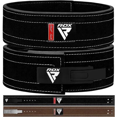 Ceinture dhaltérophilie en cuir RDX 10 trous réglables dynamophilie musculation fitness 10 mm noire homme taille S Noir - Publicité Ceinture dhaltérophilie en cuir RDX 10 trous réglables dynamophilie musculation fitness 10 mm noire homme taille S Noir - Publicité
