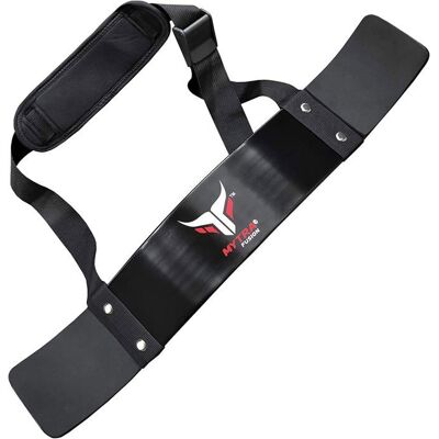 Isolateur de biceps - Mytra Fusion - Arm Blaster pour exercice de musculation - Fitness Entraînement de force Gym Biceps - Noir Noir - Publicité Isolateur de biceps - Mytra Fusion - Arm Blaster pour exercice de musculation - Fitness Entraînement de force Gym Biceps - Noir Noir - Publicité