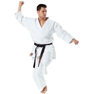 Kimono Karaté Kwon Kata Tradition 12 oz - blanc - Publicité Kimono Karaté Kwon Kata Tradition 12 oz - blanc - Publicité