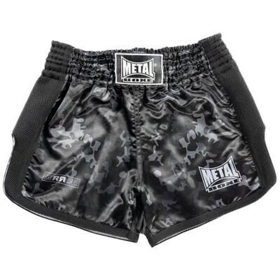 Short Kick-Boxing Metal Boxe Mirror - noir Noir - Publicité Short Kick-Boxing Metal Boxe Mirror - noir Noir - Publicité