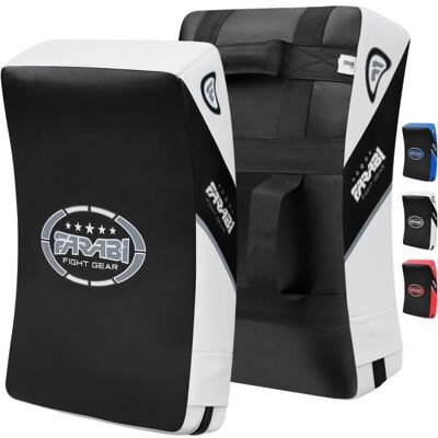 Bouclier de Frappe Large FARABI SPORTS Blanc Muay Thai MMA Arts Martiaux Boxe Blanc - Publicité Bouclier de Frappe Large FARABI SPORTS Blanc Muay Thai MMA Arts Martiaux Boxe Blanc - Publicité