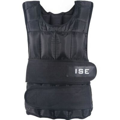 ISE Gilet Lesté Réglable 30kg - Entraînement & Fitness - Publicité ISE Gilet Lesté Réglable 30kg - Entraînement & Fitness - Publicité