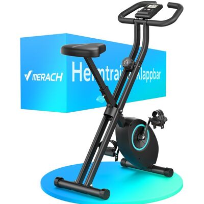 Vélo d’Appartement Magnétique - X-BIKE Pliable MERACH - 16 Niveaux à Domicile Entraînement Cardio - Écran LCD/Coussin à air - 136KG Noir - Publicité Vélo d’Appartement Magnétique - X-BIKE Pliable MERACH - 16 Niveaux à Domicile Entraînement Cardio - Écran LCD/Coussin à air - 136KG Noir - Publicité