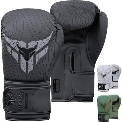 Gants de Boxe Mytra Fusion Flow 2.0 - Gants dentraînement et Sparring Polyvalents MMA Kickboxing - Adulte - Noir Noir - Publicité Gants de Boxe Mytra Fusion Flow 2.0 - Gants dentraînement et Sparring Polyvalents MMA Kickboxing - Adulte - Noir Noir - Publicité