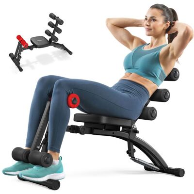 Banc de Musculation Multifonction Réglable MERACH Renforcement Abdominal & Musculaire Idéal pour Fitness à Domicile 130KG MAX Noir - Publicité Banc de Musculation Multifonction Réglable MERACH Renforcement Abdominal & Musculaire Idéal pour Fitness à Domicile 130KG MAX Noir - Publicité