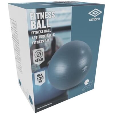 Balle de fitness Umbro - 55cm anti-pinchons - Publicité Balle de fitness Umbro - 55cm anti-pinchons - Publicité