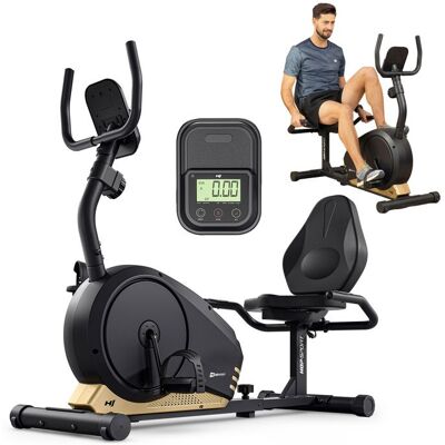 Hop-Sport, Rower leżący, HS-040L Root - Vélo d'appartement - Publicité Hop-Sport, Rower leżący, HS-040L Root - Vélo d'appartement - Publicité
