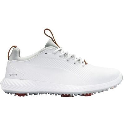 Chaussures de golf junior Puma Ignite pw Blanc - Publicité Chaussures de golf junior Puma Ignite pw Blanc - Publicité