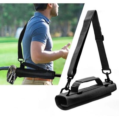 Sac de Golf Léger Sac Mini Sac de Golf Portable de Rangement de Rangement de Rangement Simple Pliable Sac De Golf à Demi-Ensemble Noir - Publicité Sac de Golf Léger Sac Mini Sac de Golf Portable de Rangement de Rangement de Rangement Simple Pliable Sac De Golf à Demi-Ensemble Noir - Publicité