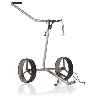 Jucad Edition S 2 Roues Argent Chariot de golf manuel - Publicité Jucad Edition S 2 Roues Argent Chariot de golf manuel - Publicité