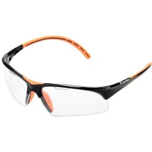 Lunettes de squash Tecnifibre - black/orange - TU Noir - Publicité Lunettes de squash Tecnifibre - black/orange - TU Noir - Publicité